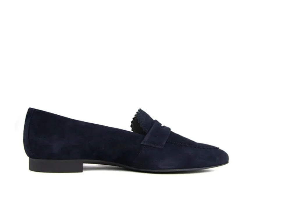 Instappers | Loafers / Instappers^Paul Green Loafer Blau Samtziege
