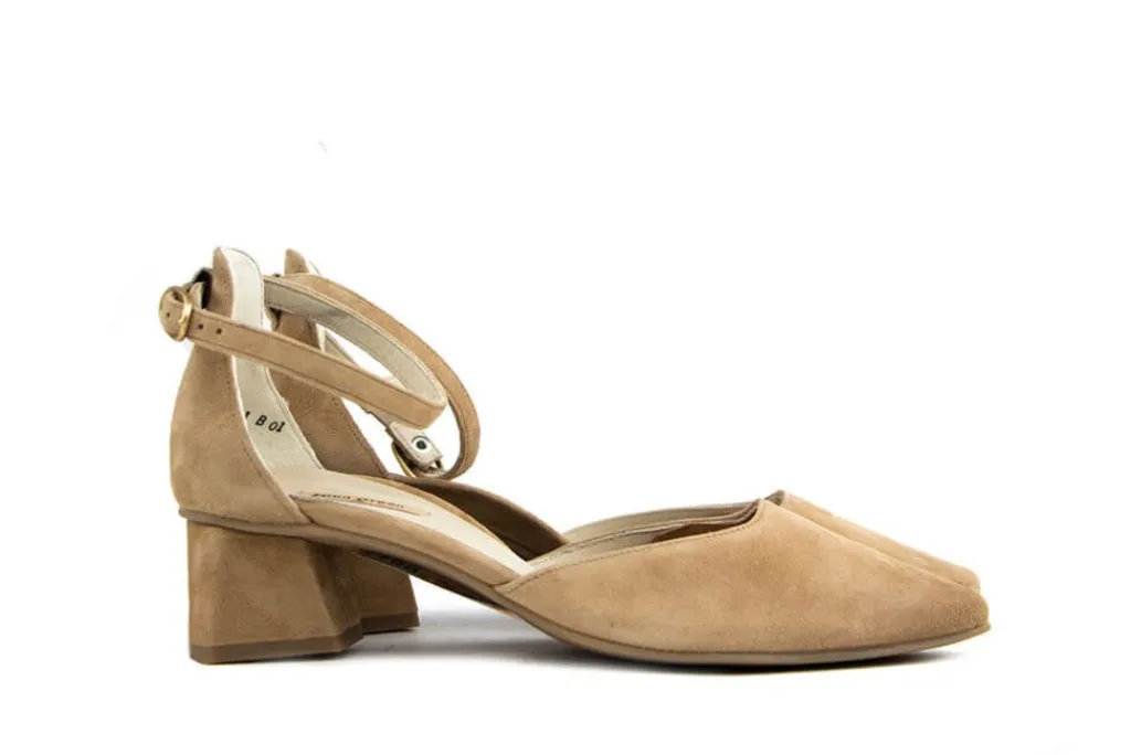 Pumps^Paul Green Pump met Band Dakar Suede