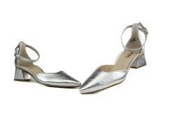 Pumps^Paul Green Pump met Band Nappa Metallic Alu