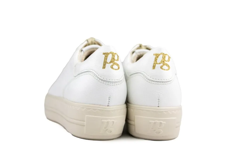 Sneakers^Paul Green Sneaker Maincalf White Oro
