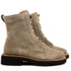 Veterboots En Bikerboots^Paul Green Veterboot Soft Suede Antelope
