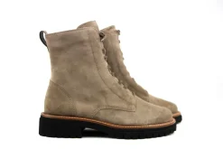 Veterboots En Bikerboots^Paul Green Veterboot Soft Suede Antelope