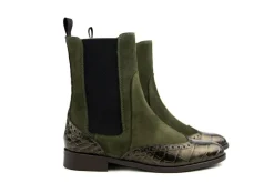 Chelsea Boots^Pertini Chelsea Boots Bronzo Mimetico