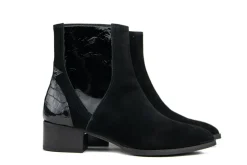 Enkellaarzen^Pertini Enkellaars Mimo Black Robin