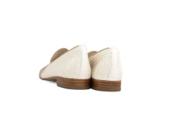 Loafers / Instappers^Pertini Loafer Escalera Bianco Pewter Vlecht