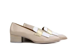 Instappers | Loafers / Instappers^Pertini Loafer Klep Robin Arce White