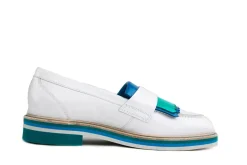 Instappers | Loafers / Instappers^Pertini Loafer Klep Robin White