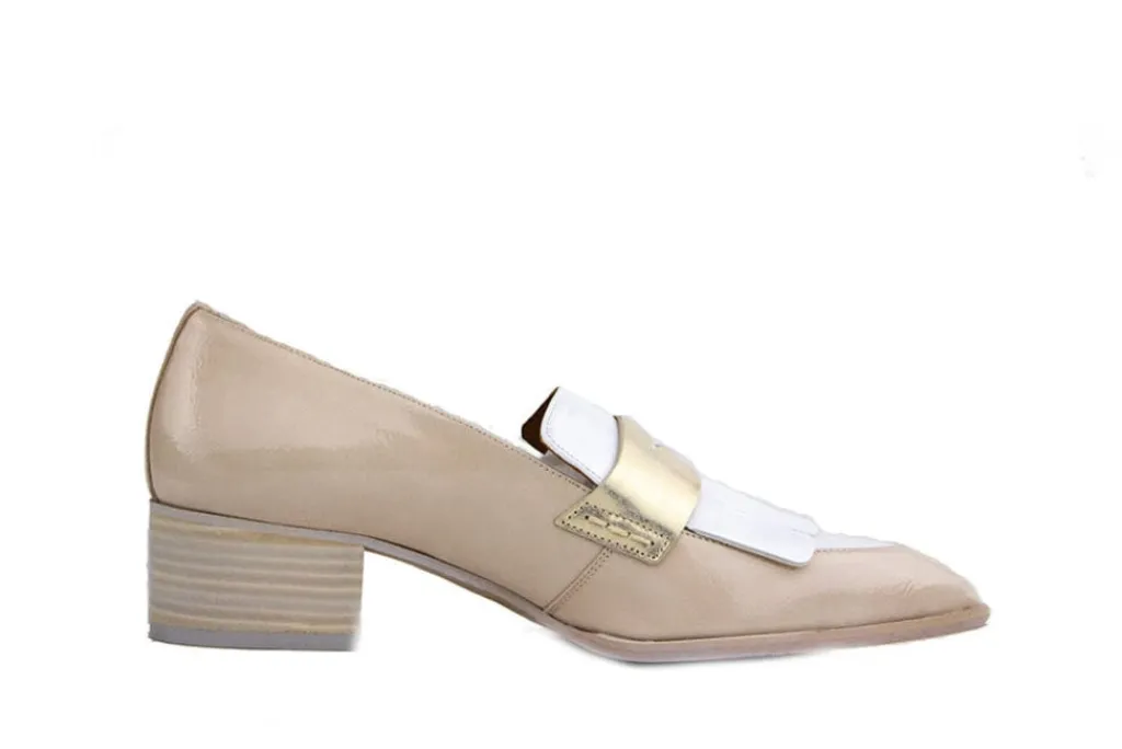 Instappers | Loafers / Instappers^Pertini Loafer Klep Robin Arce White