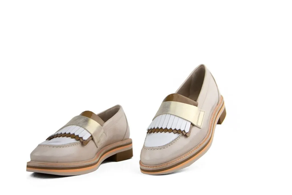 Instappers | Loafers / Instappers^Pertini Loafer Klep Robin Arce White