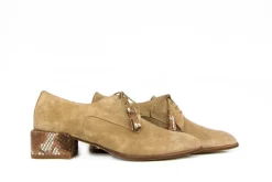 Veterschoenen^Pertini Veter Naturel Snake Combi