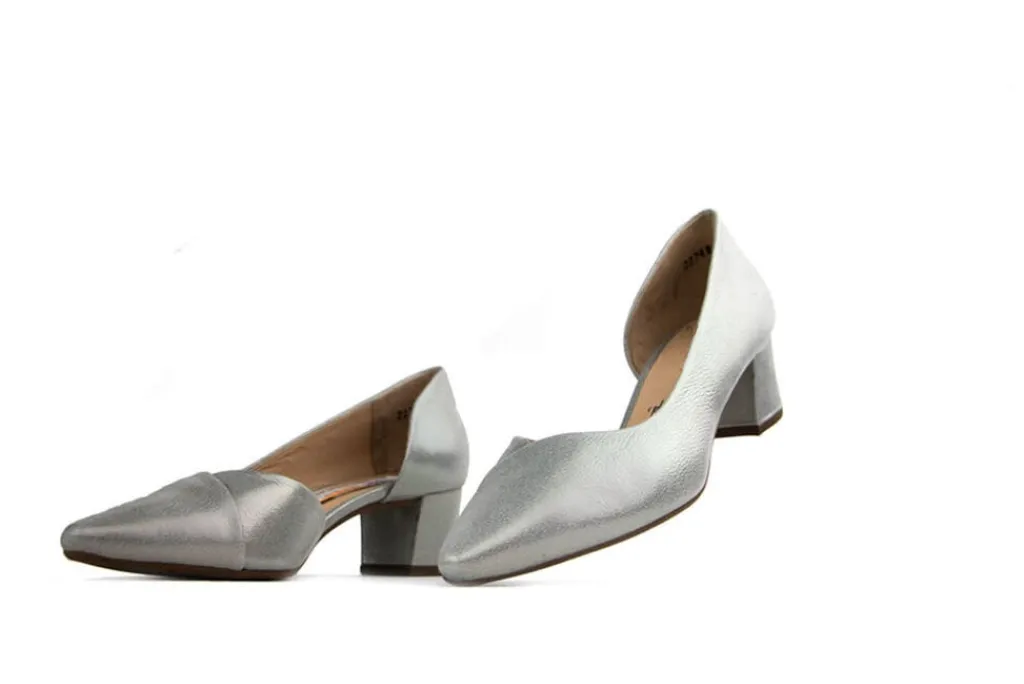 Pumps^Peter Kaiser Pump Biela Silber Diva