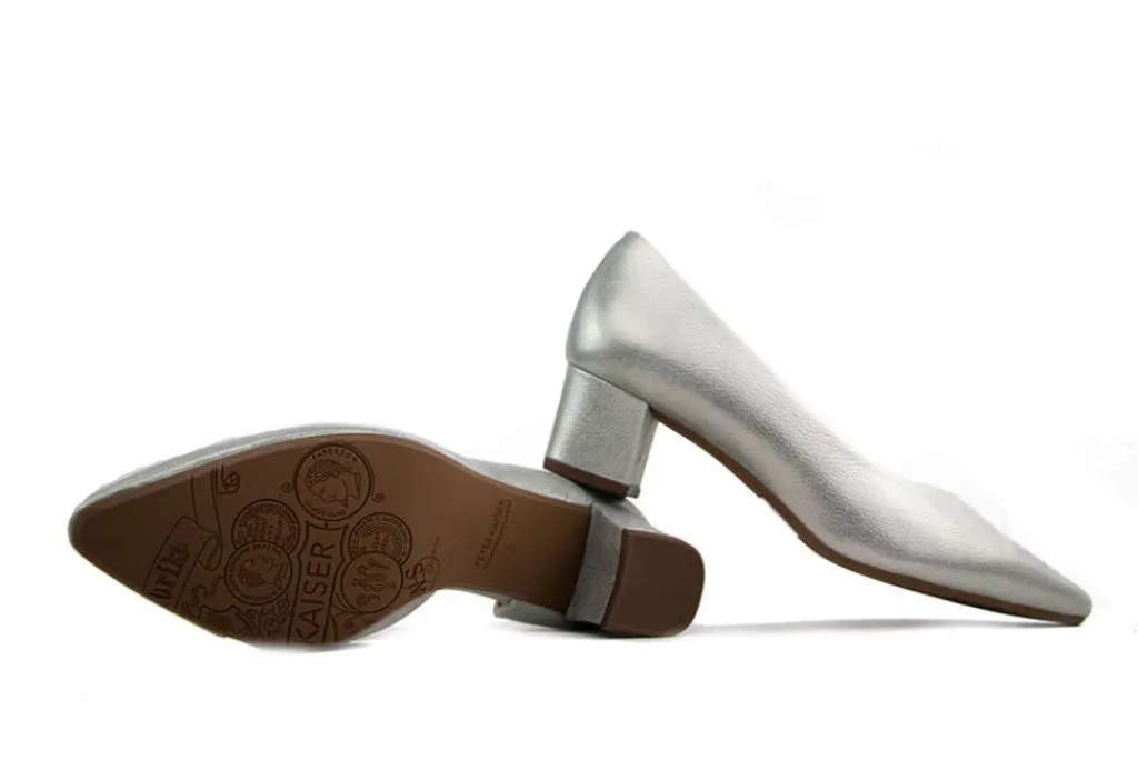Pumps^Peter Kaiser Pump Biela Silber Diva