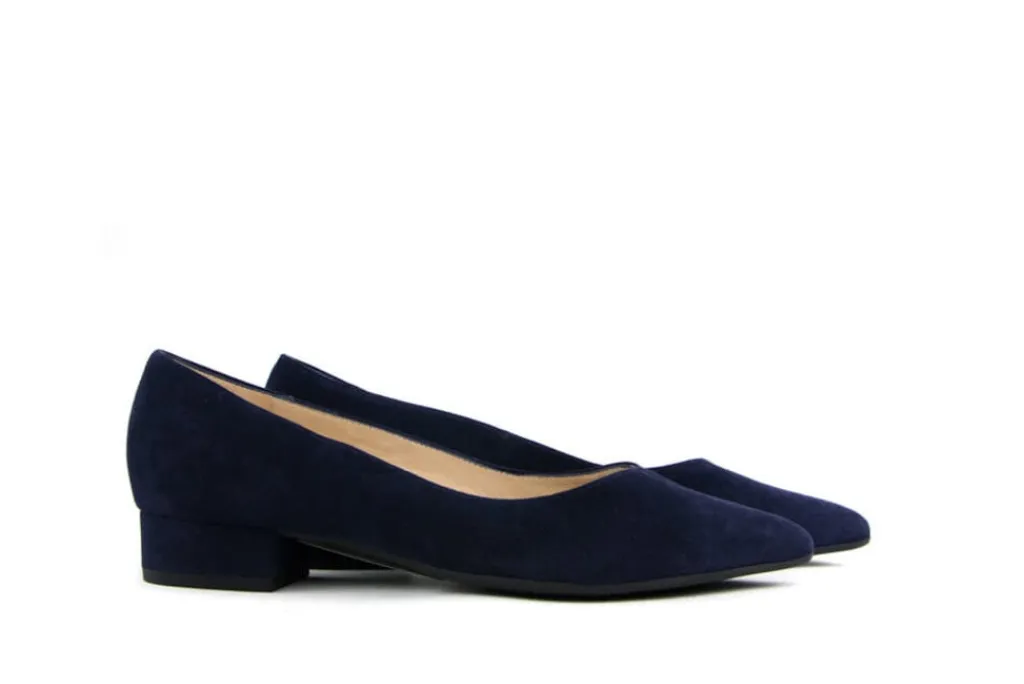 Pumps^Peter Kaiser pump Darcie Donkerblauw Suede