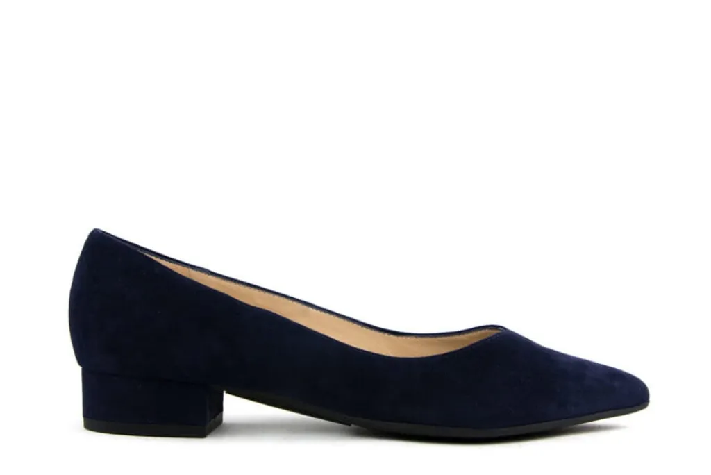 Pumps^Peter Kaiser pump Darcie Donkerblauw Suede