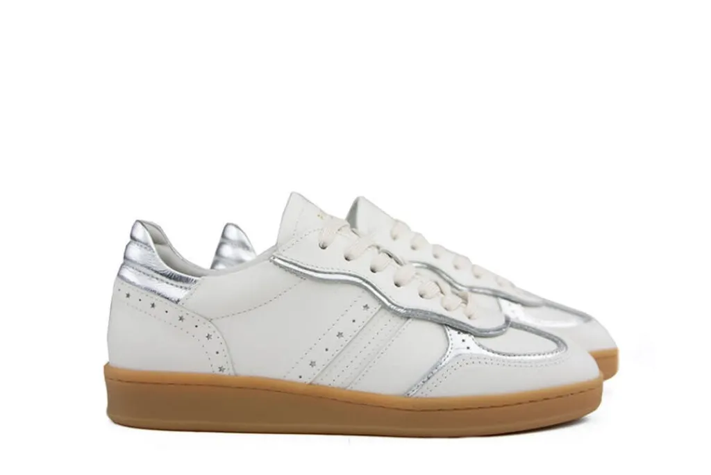 Sneakers^Piedi Nudi Sneaker Imola 01.07 White Silver