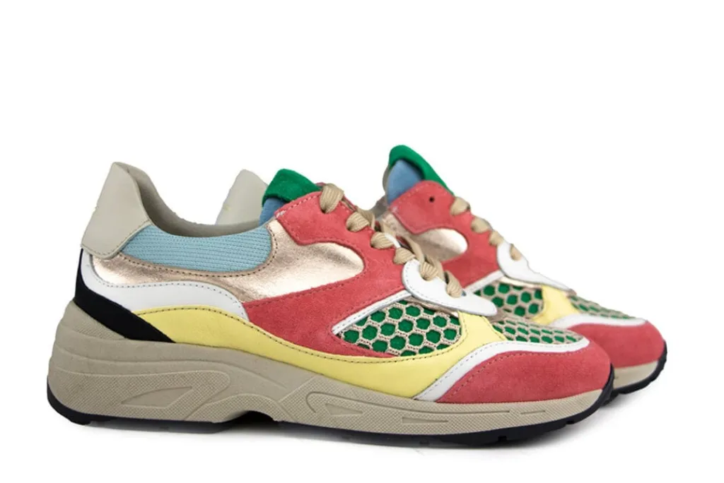 Sneakers^Piedi Nudi Sneaker Talla 04.04 Corallo Multi