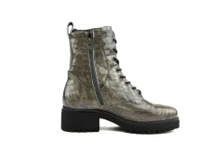 Veterboots En Bikerboots^Piedi Nudi Veterboot Fara 01.05 Taupe Lux