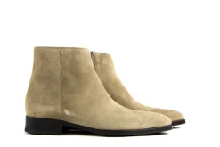 Laarzen | Gekleed^Pigato Laarzen Taupe Fuji Suede