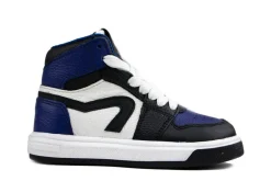 Sneakers^Pinocchio Hoge Sneaker Kobalt Combi