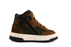 Sneakers^Pinocchio Hoge Sneaker Middenbruin Combi