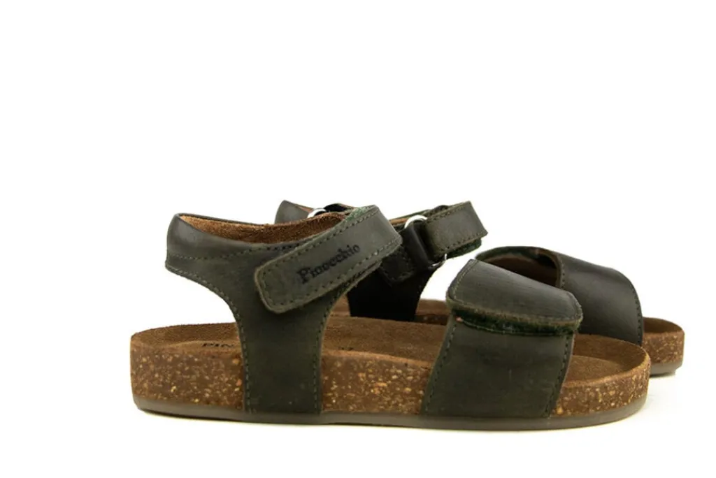 Sandalen | Sandalen En Slippers^Pinocchio Sandaal Green Leer