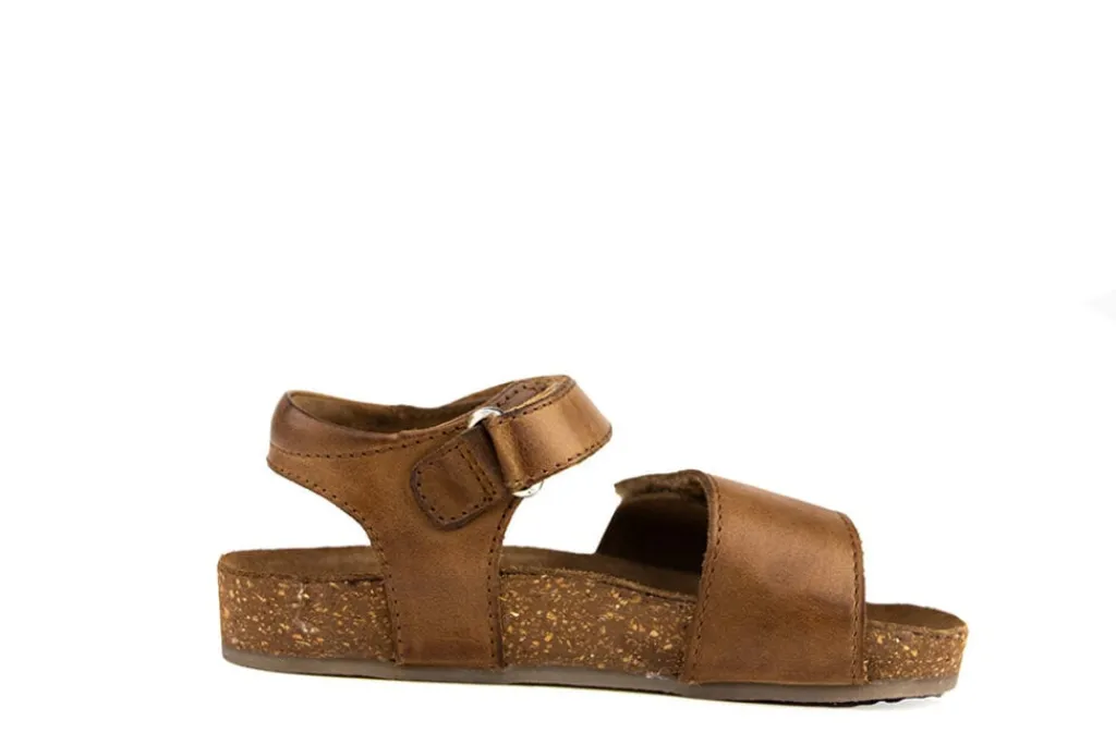 Sandalen | Sandalen En Slippers^Pinocchio Sandaal Middenbruin Leer