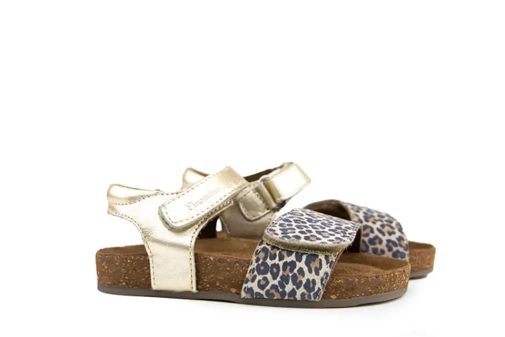 Sandalen | Sandalen En Slippers^Pinocchio Sandaal Platina Panter Combi