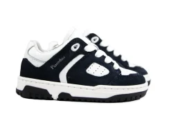 Sneakers^Pinocchio Sneaker Donkerblauw Wit Combi