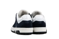 Sneakers^Pinocchio Sneaker Donkerblauw Wit Combi