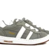 Sneakers^Pinocchio Sneaker Lichtgrijs Suede Combi