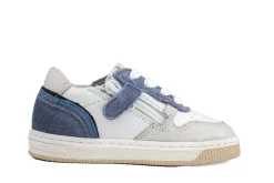 Sneakers^Pinocchio Sneaker Lichtgrijs Combi