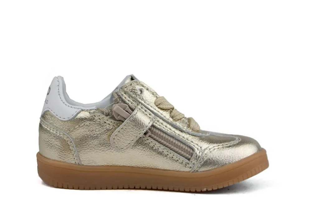 Sneakers^Pinocchio Sneaker Platinum Wit Combi