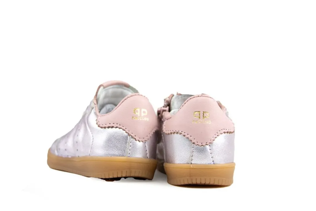 Sneakers^Pinocchio Sneaker Roze Metallic Combi