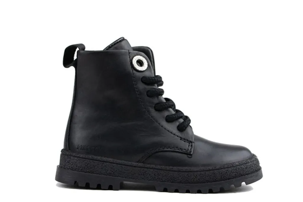 Veterboots En Bikerboots^Pinocchio Veterboot Black Combi