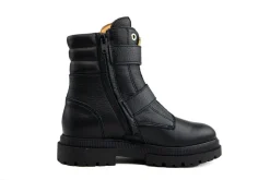 Veterboots En Bikerboots^Red-Rag Red Rag Bikerboot Gespen Black Nappa