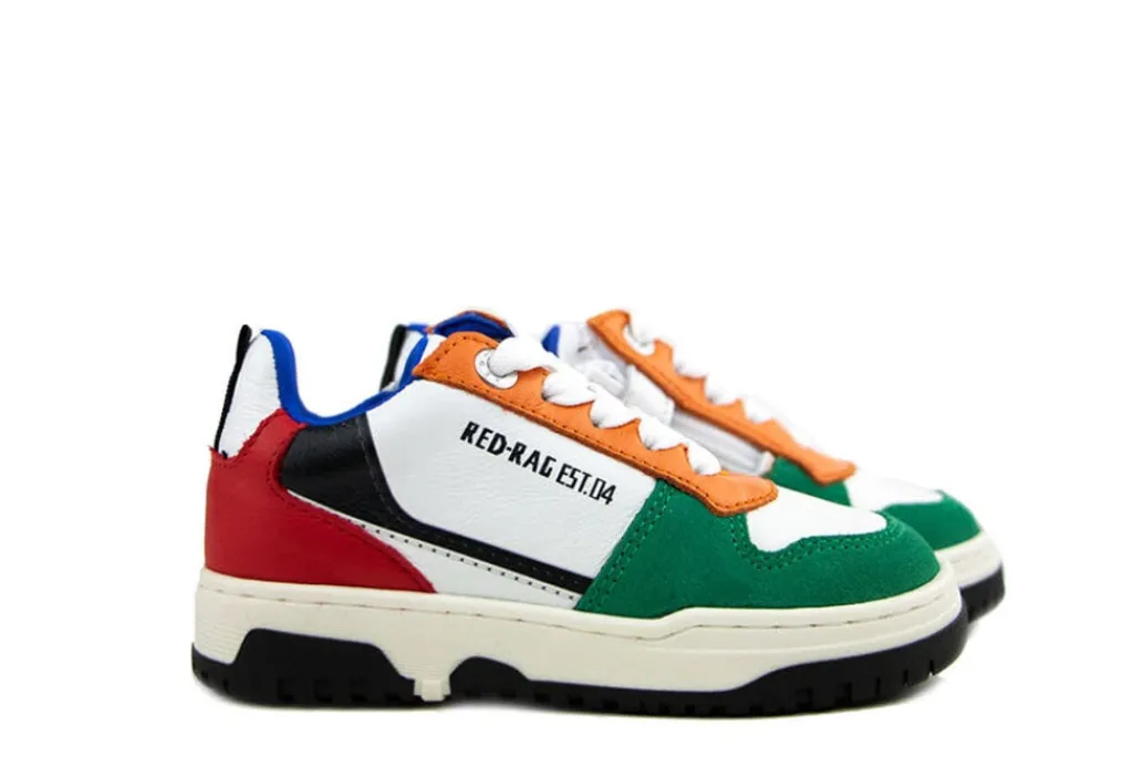 Sneakers^Red-Rag Red Rag Sneaker Green Suede Combi