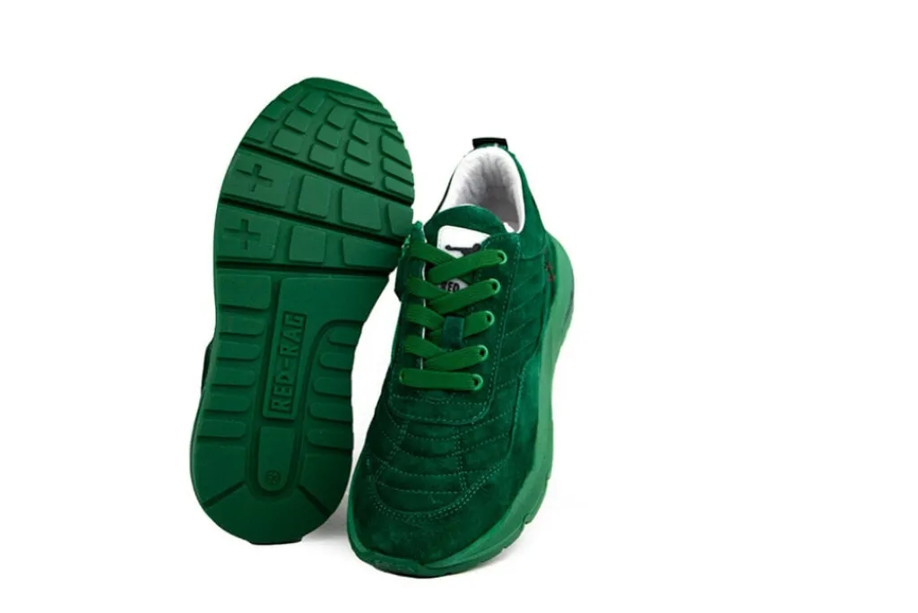 Sneakers^Red-Rag Red Rag Sneaker Green Suede