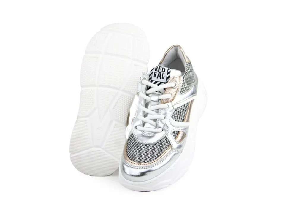Sneakers^Red-Rag Red Rag Sneaker Silver Fantasy