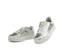 Sneakers^Red-Rag Red Rag Sneaker Silver Nappa