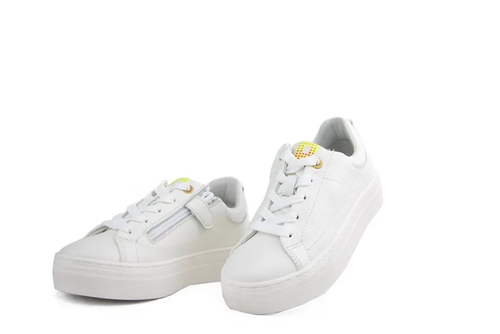 Sneakers^Red-Rag Red Rag Sneaker White Nappa