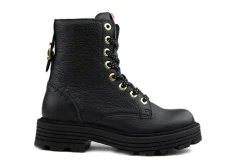 Veterboots En Bikerboots^Red-Rag Red Rag Veterboot Black Nappa