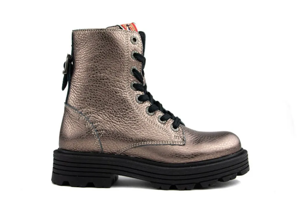 Veterboots En Bikerboots^Red-Rag Red Rag Veterboot Bronze Metal