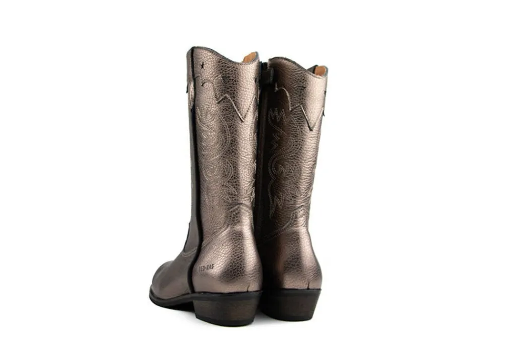 Laarzen^Red-Rag Red Rag Western Boot Bronze Metal
