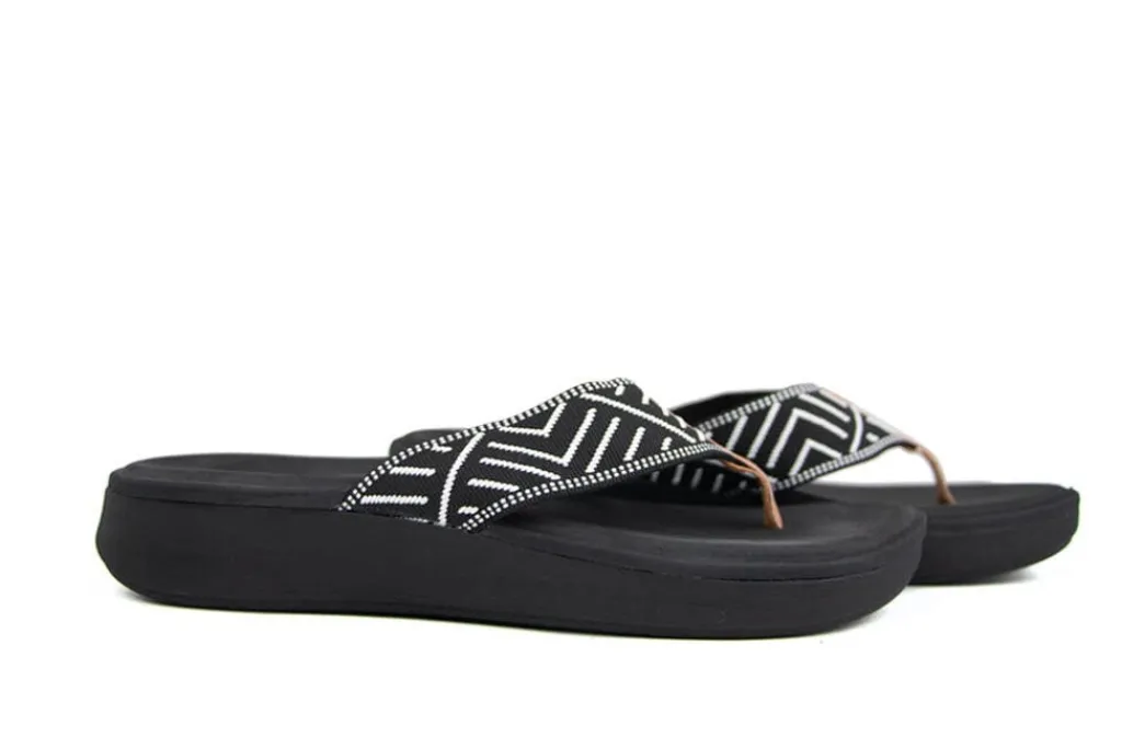 Slippers | Sandalen En Slippers^Reef Cushion Cloud TX Black Geo