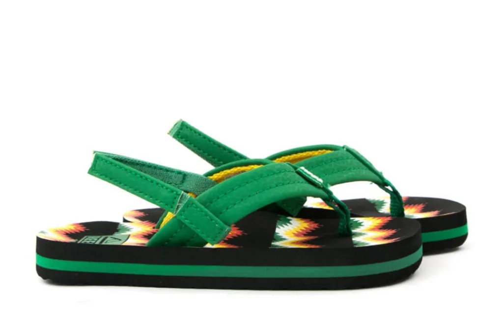 Sandalen | Sandalen En Slippers^Reef Little Ahi Black Green