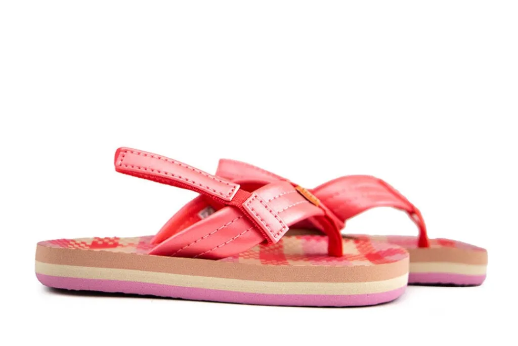 Sandalen | Sandalen En Slippers^Reef Little Ahi Pink Plaid