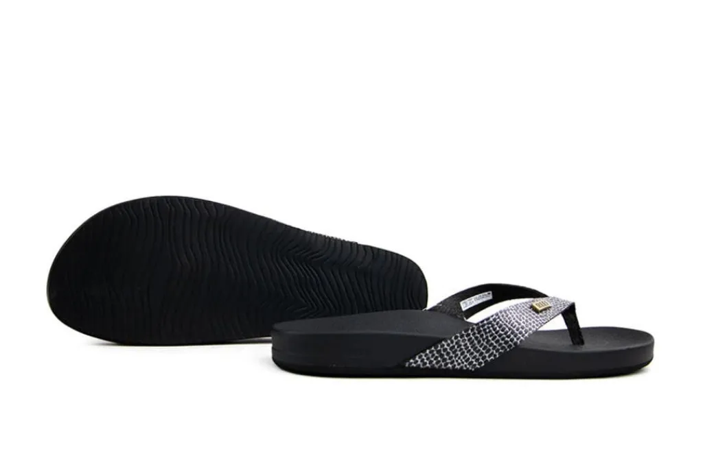 Slippers | Sandalen En Slippers^Reef Slipper Cushion Court Black Sassy
