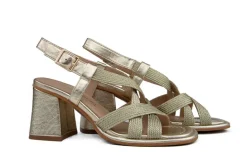Sandalen | Sandalen En Slippers^Regarde le Ciel Sandaal Perla String  Antares Gold