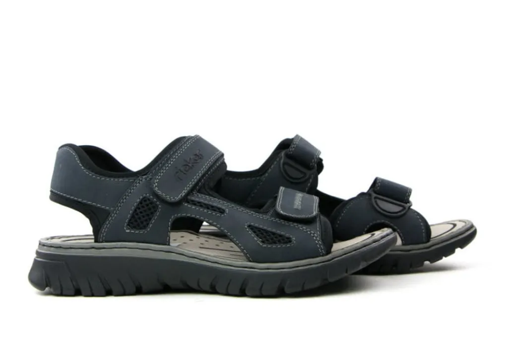 Sandalen | Sandalen En Slippers^Rieker Sandalen Balti Donkerblauw