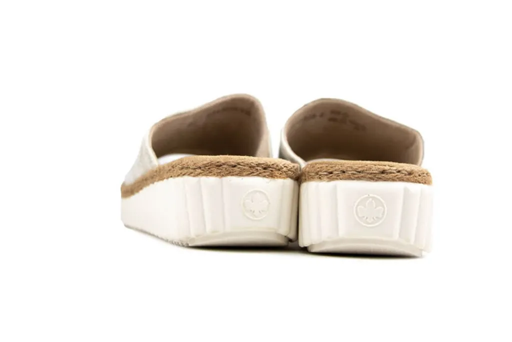Slippers | Sandalen En Slippers^Rieker Slipper Beige Gold